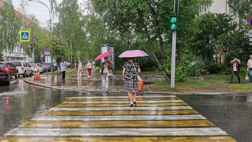 Главная картинка новости: Затяжные дожди ждут Калугу