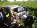 «Нива Шевроле» перевернулась в Калужской области: водитель травмирован