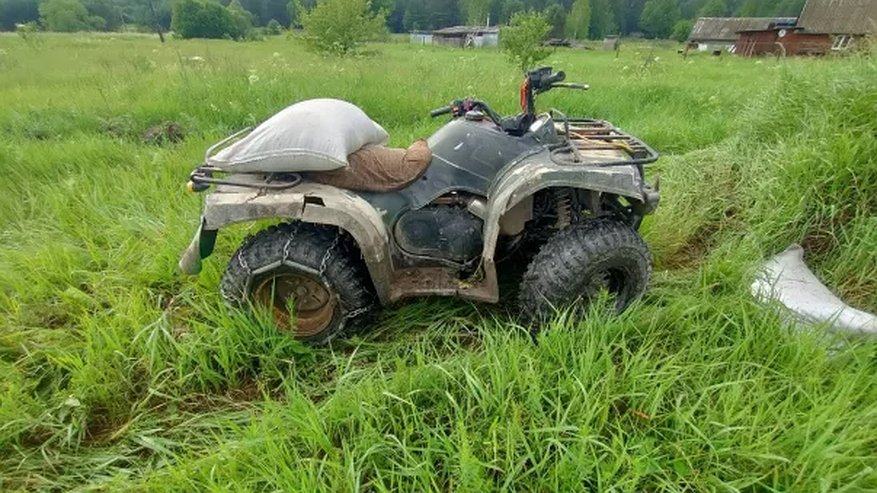 Главная картинка новости: В Калужской области погиб 68-летний водитель квадроцикла
