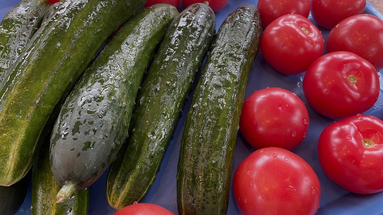 Главная картинка новости: В Калужской области за неделю подешевели помидоры и огурцы, но подорожали картофель и капуста