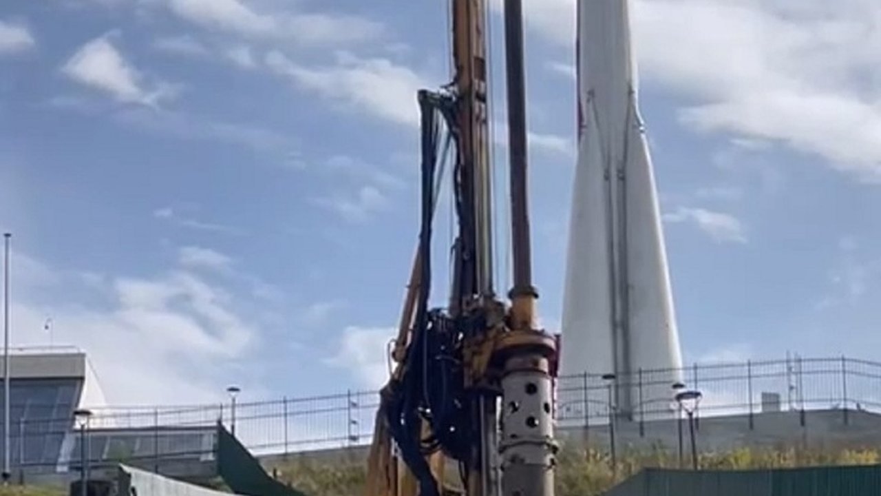 Главная картинка новости: В Калуге начались работы по реконструкции склона музея истории космонавтики