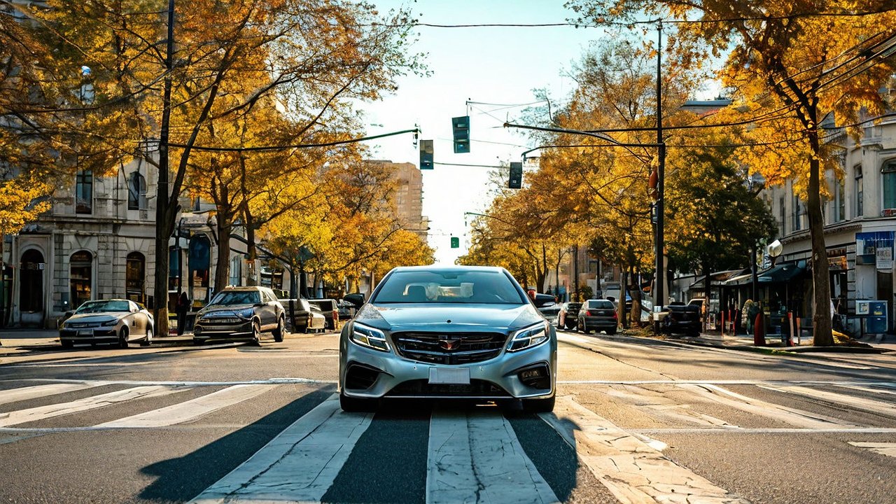 Главная картинка новости: Правило, которое сразу же забывают после экзамена в ГАИ: где нужно останавливаться на перекрестке?