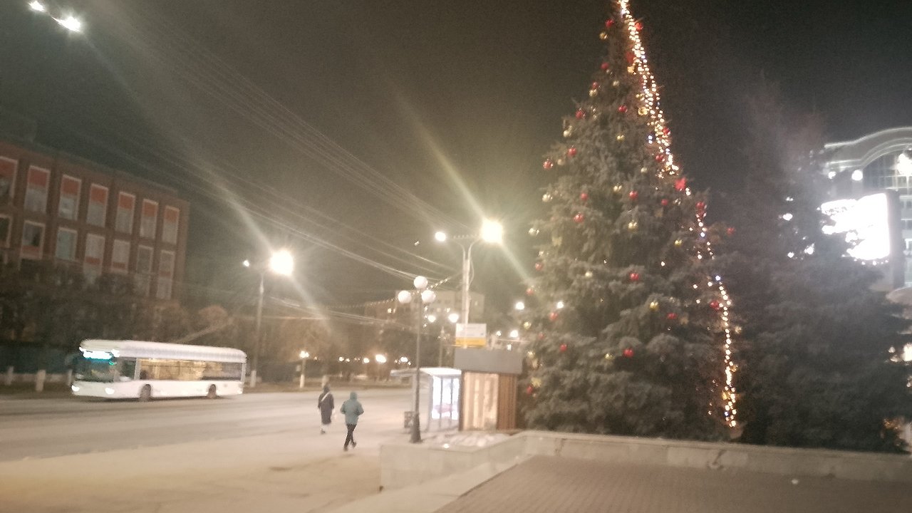 Главная картинка новости: В Калуге уже установили 15 елок 