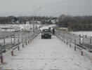 Под Калугой восстановили движение по понтонному мосту 