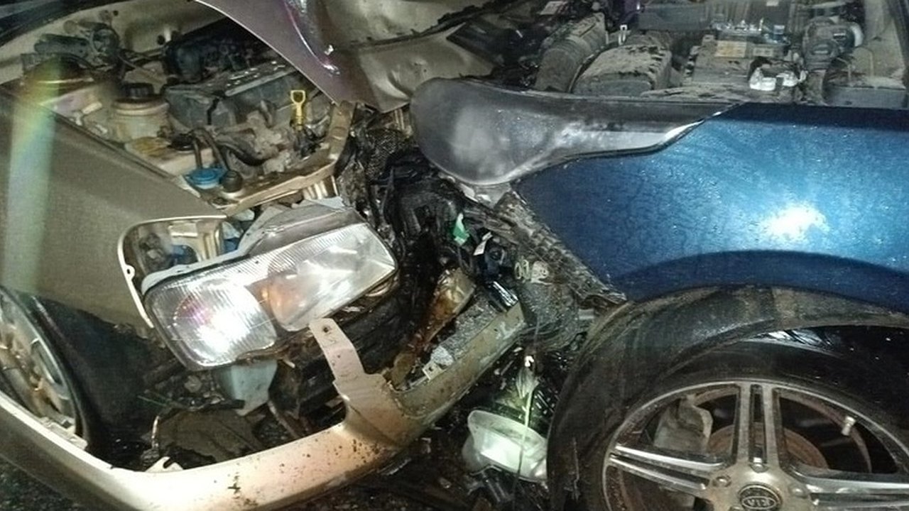 Главная картинка новости: В Калуге в результате ночного ДТП пострадал человек