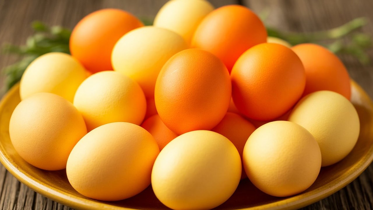 Главная картинка новости: Шелуха отправляется в мусорку: заводим чудесный отвар — на выходе яйца как янтарь, даже краше