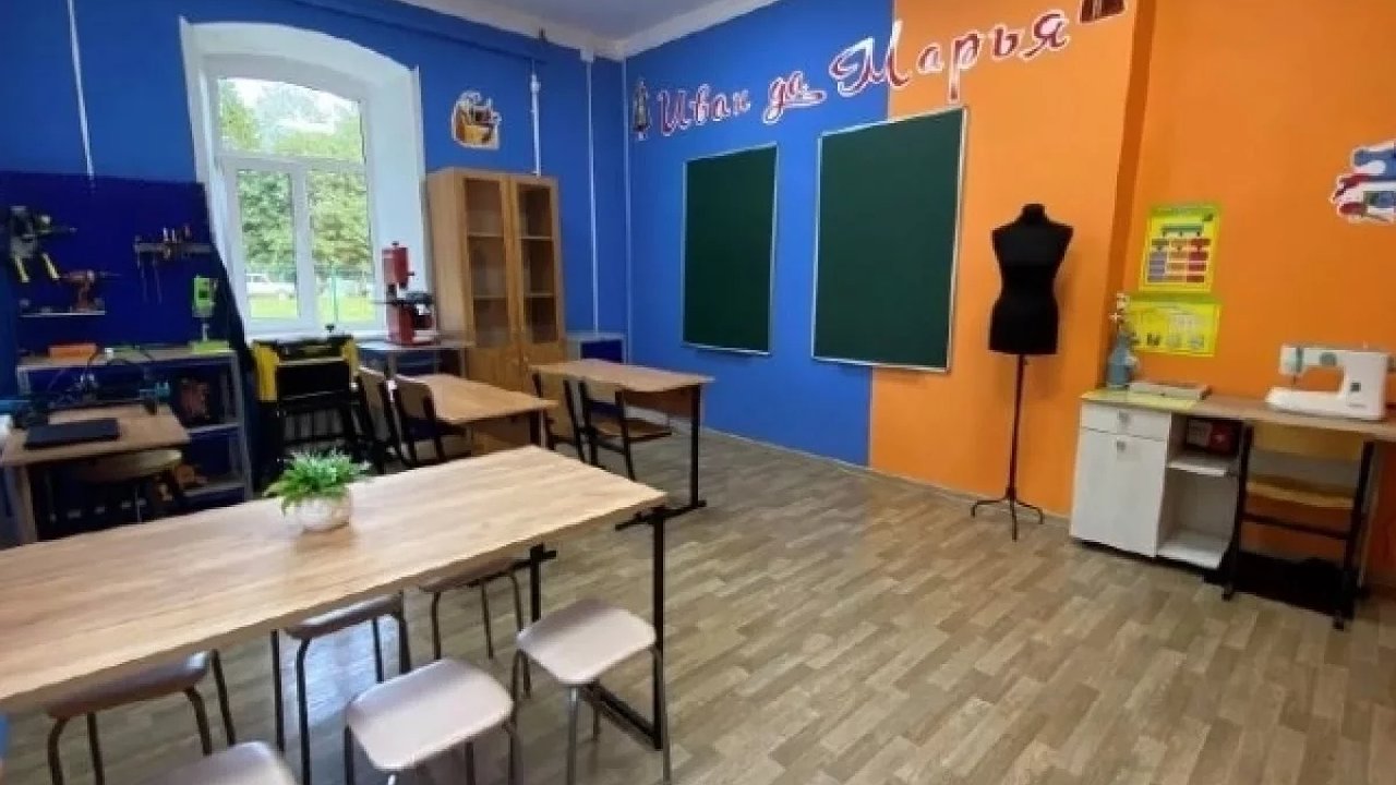 Главная картинка новости: В Калужской области обновили класс технологии для школьников