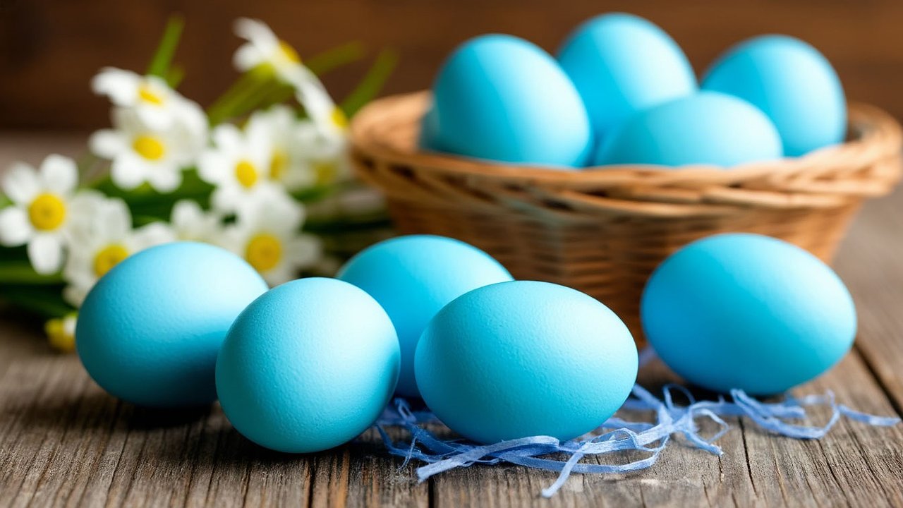 Главная картинка новости: Погружаю яйца в натуральную жидкость — на выходе «небесные» скорлупки и модный сиреневый