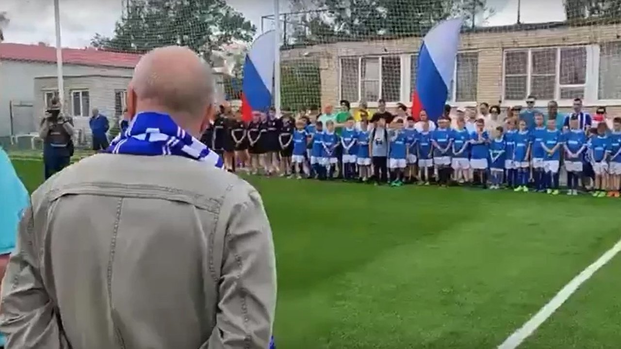 Главная картинка новости: В Калужской области открыли новую тренировочную площадку для юных футболистов