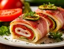 Никакой возни с мясом, а вкусная закуска на мангале готова: за 5 минут — изумительное блюдо из бекона и овощей