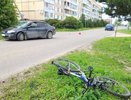 Автомобиль сбил велосипедиста-подростка в Калужской области: ребёнок в больнице