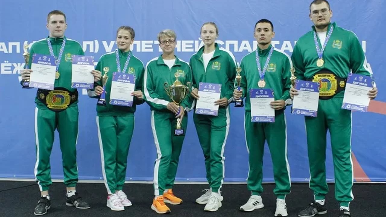 Главная картинка новости: Калужские гиревики привезли четыре медали с молодежной Спартакиады России