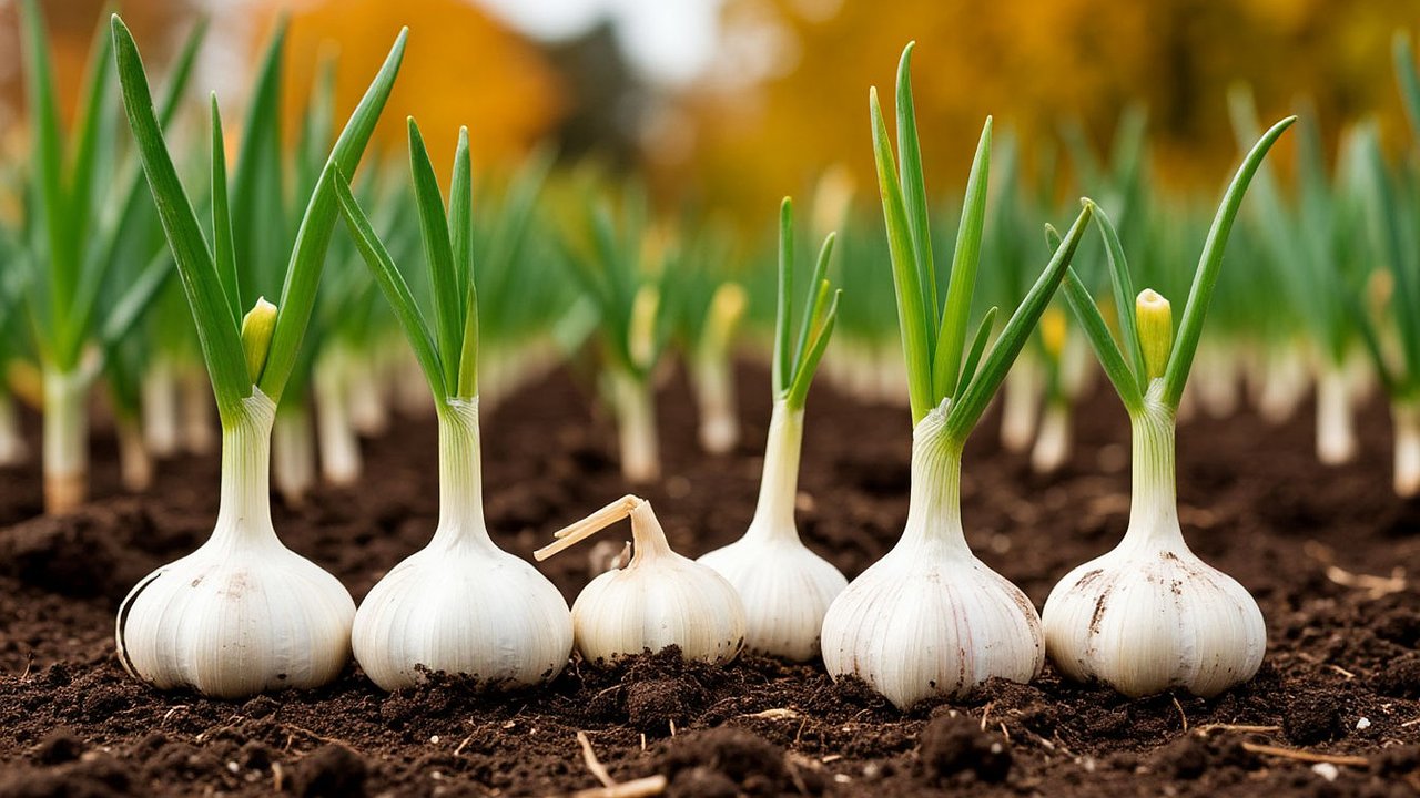 Главная картинка новости: Узнайте секрет осенней посадки чеснока: пролейте грядки аптечным средством — урожай будет с кулак, дачники в восторге