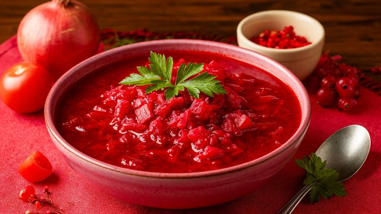 Главная картинка новости: Как приготовить настоящий борщ, а не суп со свёклой: рецепт из книги 1952 года с двумя главными секретами