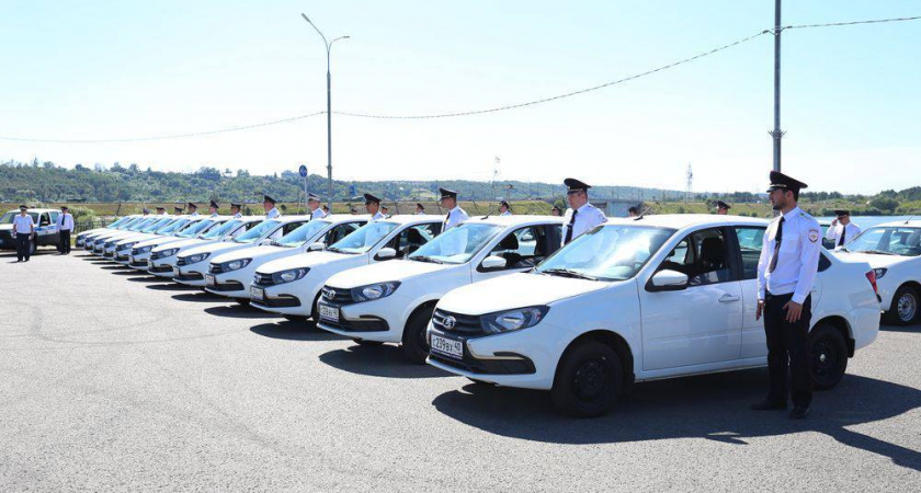 Калужская область получила 38 новых полицейских машин