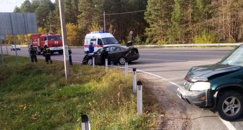 В Калужской области за сутки произошли две аварии с пострадавшими 