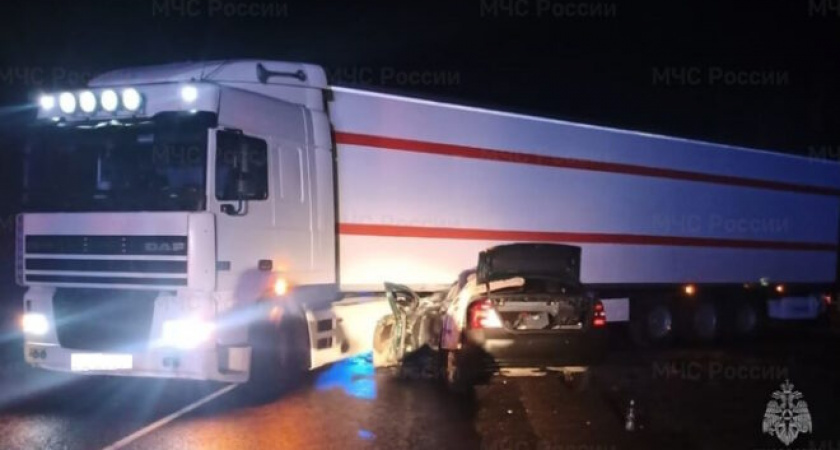 В Калужской области произошло ДТП с участием большегруза у станции Шайковка: пострадал человек 