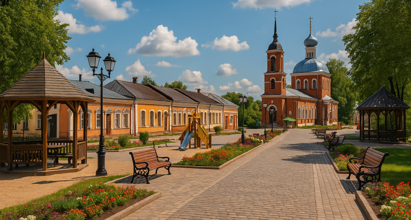 Старинный городок в Подмосковье, который превратился в жемчужину: после масштабного преображения он покорил туристов