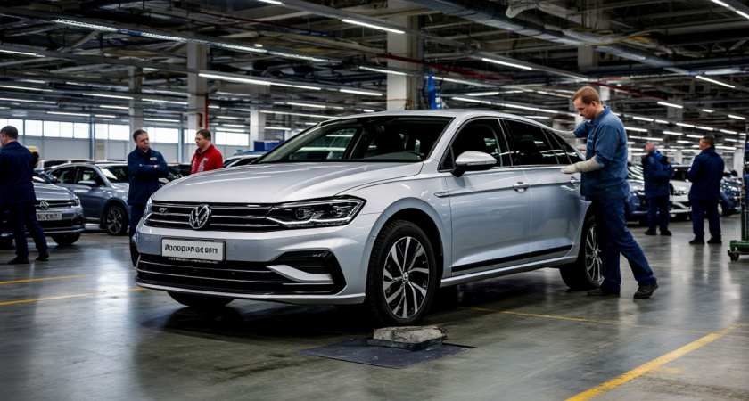 Volkswagen в Калуге воскрес: проверяем качество новых автомобилей после перезапуска завода