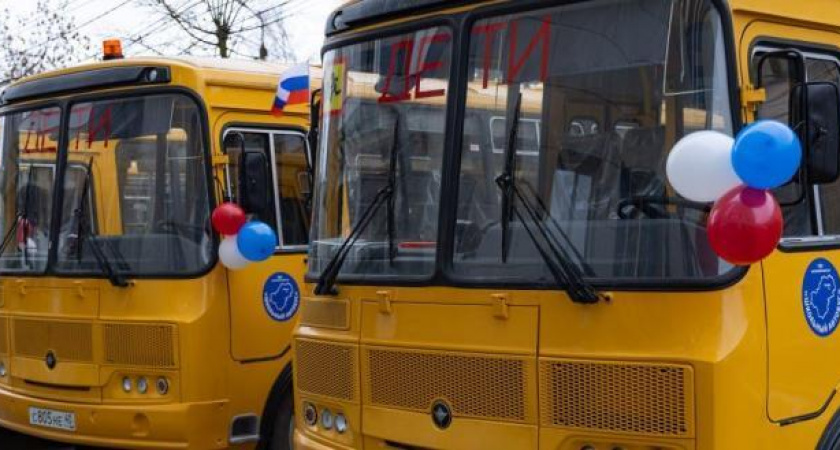 37 новых школьных автобусов поступили в Калужскую область