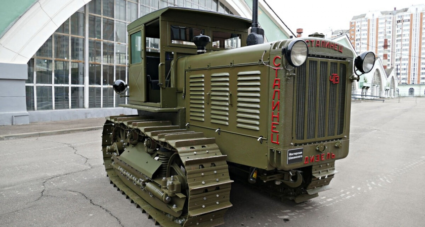 Легендарный советский трактор С-65 «Сталинец» оценили и немцы
