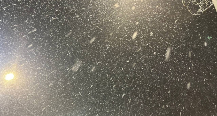 Холодный атмосферный фронт принес в Калужскую область зимнюю погоду