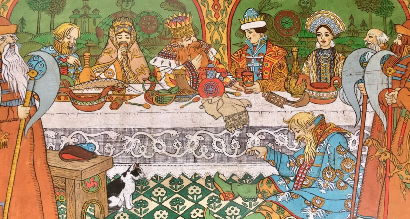 Происхождение фразы "по усам текло, а в рот не попало" и её значение