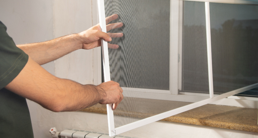 Демонтаж москитной сетки на зиму: аргументы «за» и «против».