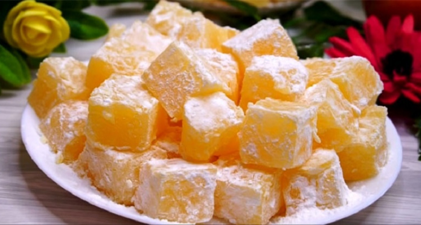 Приготовим домашний рахат-лукум за  Q15 минут: быстро и вкусно.