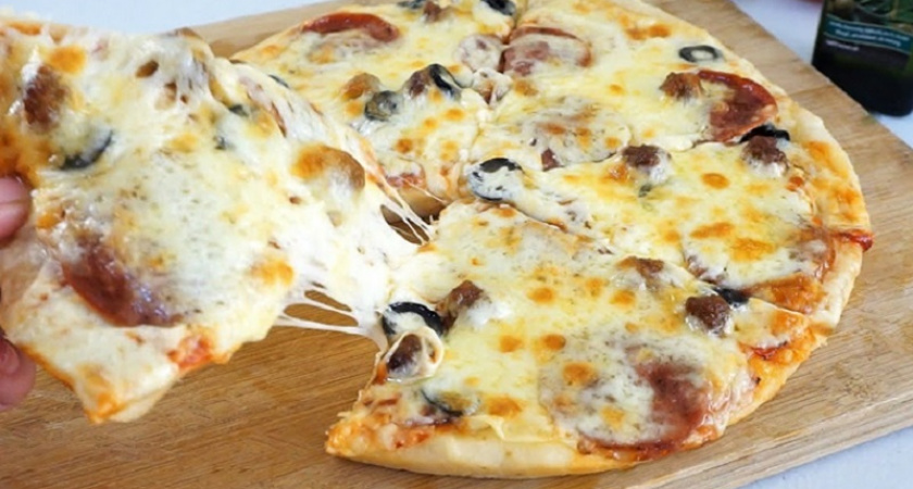 Пицца на сковороде за 20 минут: готовим для нетерпеливых