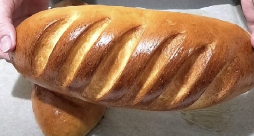 Домашний Любительский батон: печём ароматный хлеб на своей кухне