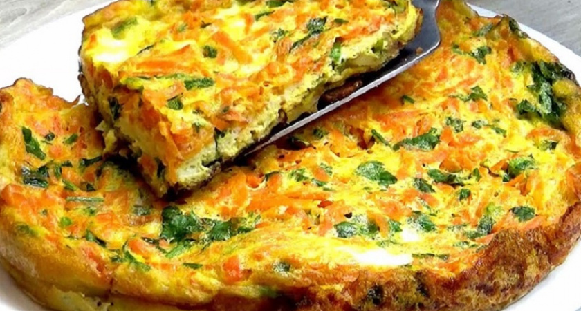 Жарим пирог слоями на сковороде без теста