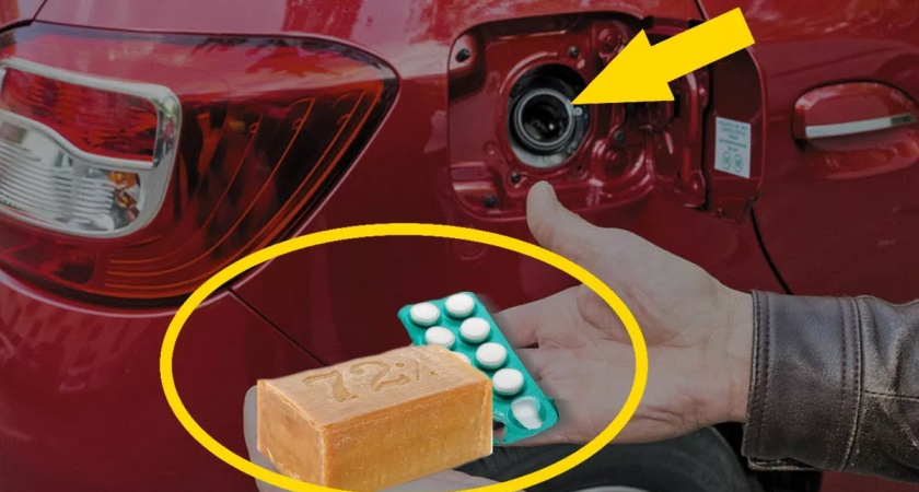 Мыло СССР за 20 копеек побеждает холодную сварку при ремонте бензобака