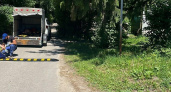 В поселке Росва Калужской области власти обезопасили дорогу к местной школе